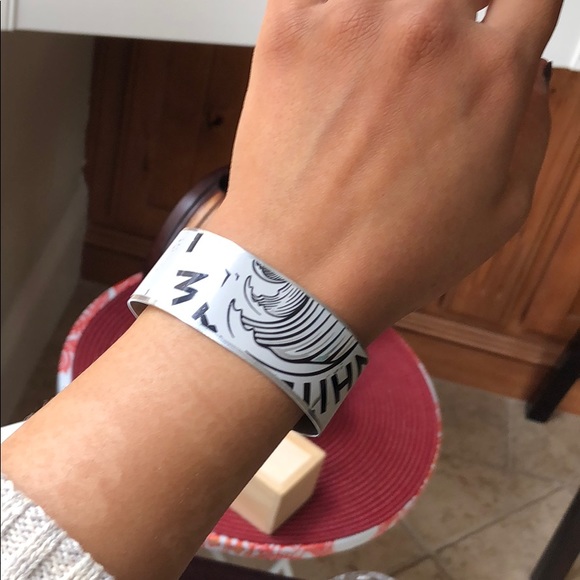 🆕 Handmade Brew Cuff Bracelet “Wave” Zass Design - Picture 8 of 8